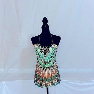 Sky 100% Silk Top Size XS